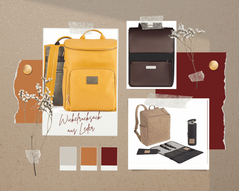 Wickelrucksack Leder